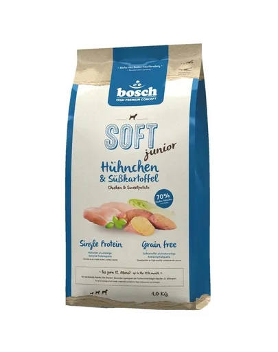 BOSCH Soft Junior Pui și Cartofi Dulci 1 kg