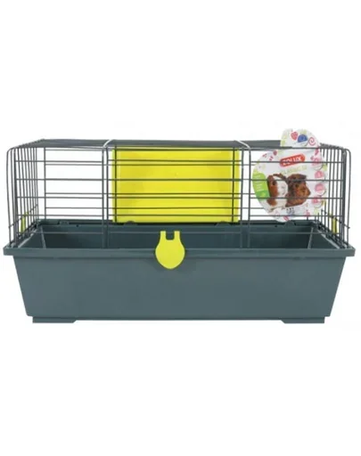 ZOLUX Cusca pentru iepuri si porcusori de Guineea Classic 80 cm gri/verde