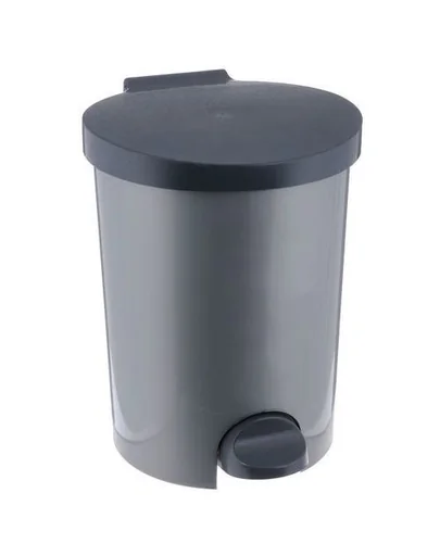CURVER Cos gunoi cu pedala 15 L gri-argintiu
