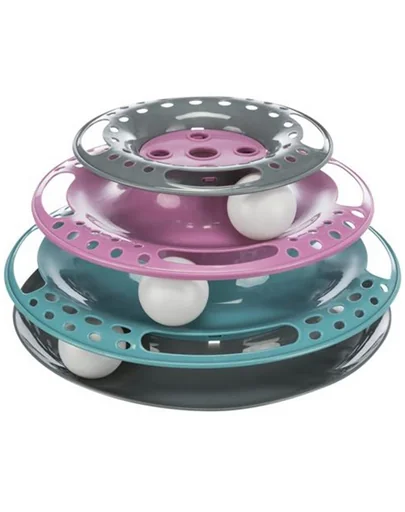 TRIXIE Jucarie pentru pisici, circuit turn, 25 x 13 cm