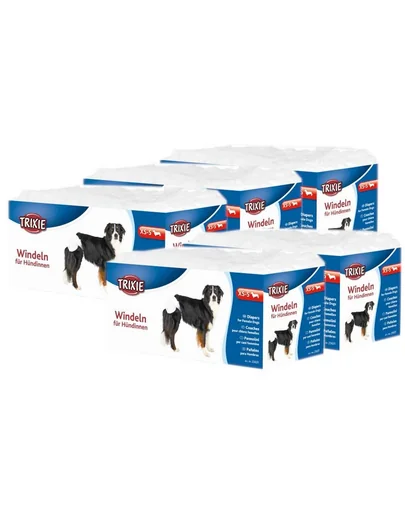 TRIXIE Scutece protectie pentru caini XS-S XS 12 buc x 5