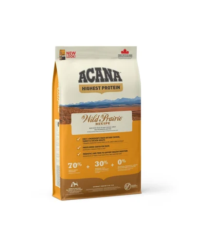 ACANA Wild Prairie Dog hrana uscata caini adulti 11.4 kg