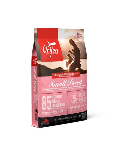 ORIJEN Small Breed Dog hrana uscata caini adulti de talie mica 4,5 kg