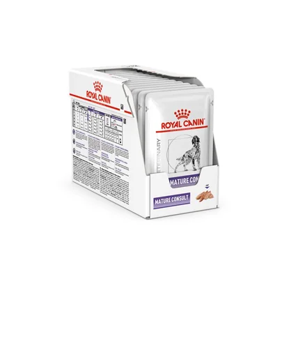 ROYAL CANIN VHN Dog Mature Consult Loaf  hrana umeda pentru caini batrani de peste 8 ani 12x85g