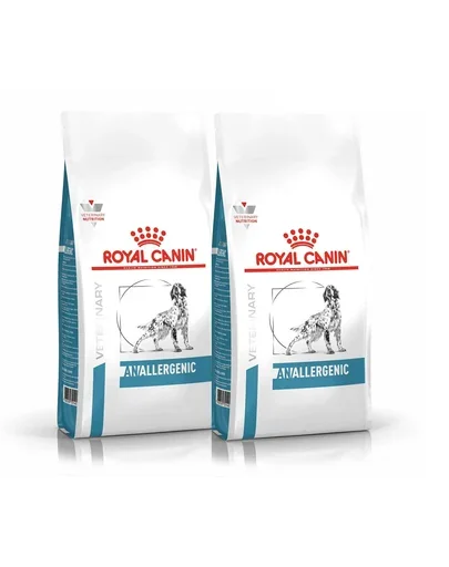 ROYAL CANIN Dog Anallergenic 16 kg (2x8 kg) hrana dietetica pentru caini adulti cu alergii alimentare cu simptome dermatologice si/sau gastrointestinale