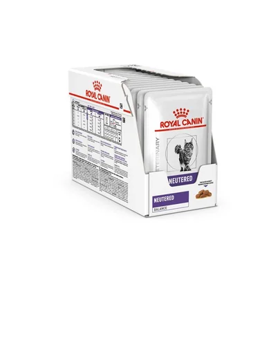 ROYAL CANIN VHN Cat Neutered Balance 48x85g hrana umeda pisici adulte cu tendinta de ingrasare, de la sterilizare pana la 7 ani