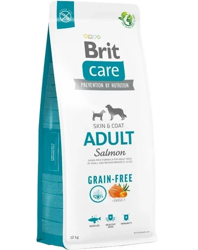 BRIT Care Grain-free Adult Sac hrana uscata caini, cu somon 12 kg