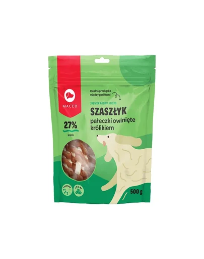 MACED Batoane caini, cu carne de vita si iepure 500 g