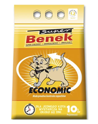 BENEK Super economic nisip pentru litiera 10 l x 2 (20 l)