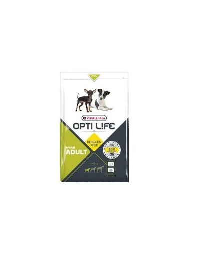 VERSELE-LAGA Opti Life Adult Mini hrana uscata caini adulti de talie mica 7,5 kg