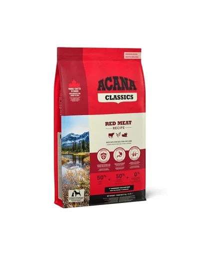 ACANA Classic Red Meat 9,7 kg hrana caini toate rasele si varstele