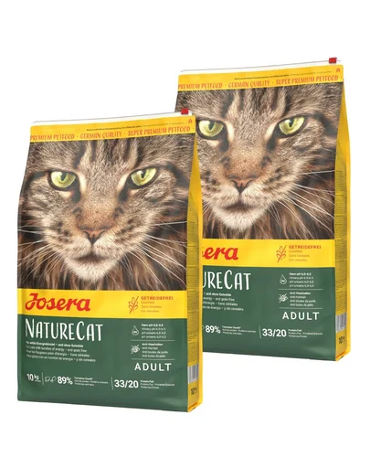 JOSERA NatureCat hrana uscata pisici adulte fara cereale 20 kg (2 x 10 kg)