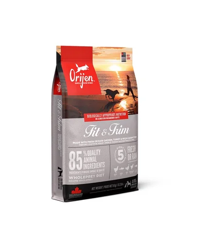 ORIJEN Fit & Trim Dog hrana uscata pentru caini supraponderali 6 kg
