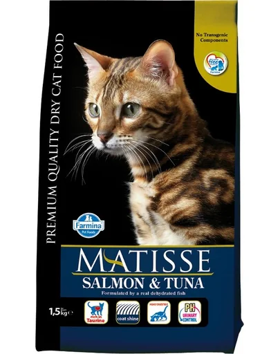 FARMINA MATISSE Hrana uscata pisici adulte, cu somon 1,5 kg