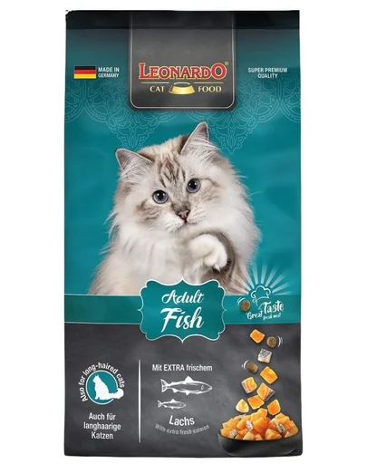 LEONARDO Adult Ocean Fish &amp; Rice hrana uscata pisici adulte, cu peste si orez 7,5 kg