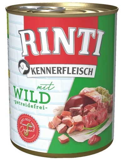 RINTI Kennerfleisch Hrana umeda pentru caini, cu vanat 400 gr