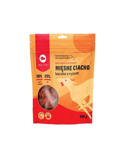 MACED Cuburi de rață și orez 500 g
