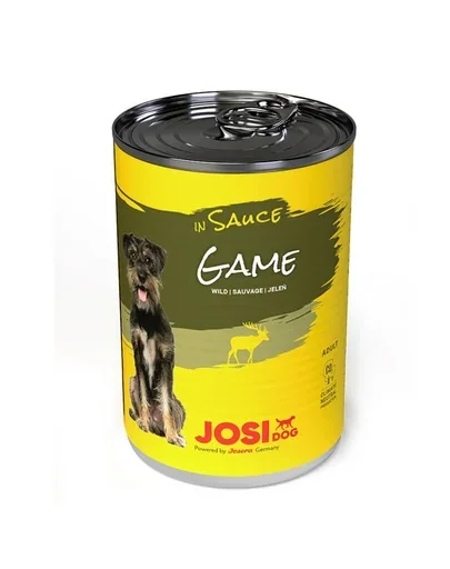 JOSERA JosiDog vanat in sos 415g hrana umeda caine adult