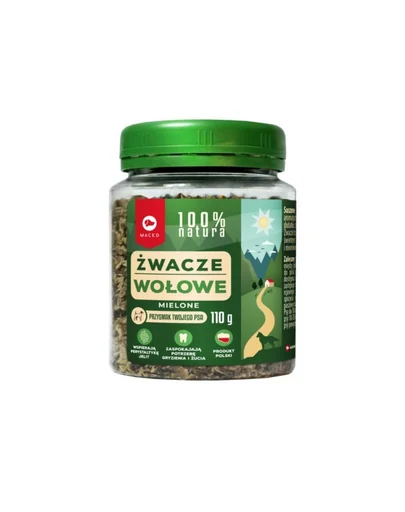 MACED 100% Natura Recompensa caine, vita maruntita 110g