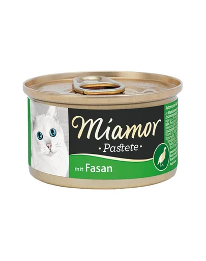 MIAMOR Pastete Pheasant 85g conserva pate pisica, cu fazan