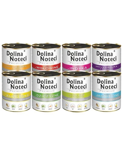 DOLINA NOTECI Premium Mix alimente caini 10x800g fara peste