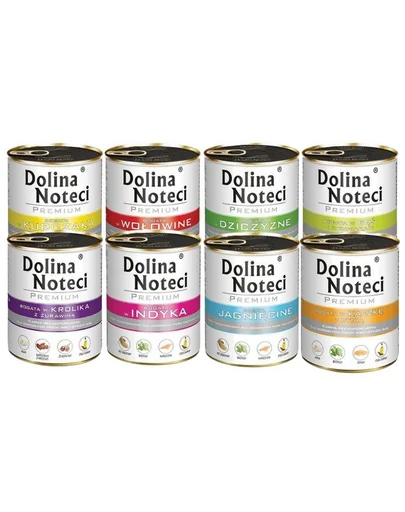 DOLINA NOTECI Premium Mix conserve caini 20x800g fara peste
