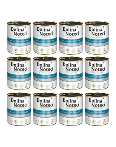 DOLINA NOTECI Premium Bogata in pastrav 12x800g
