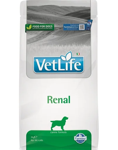 FARMINA Vet Life Renal 2 kg Hrana uscata caini cu probleme renale