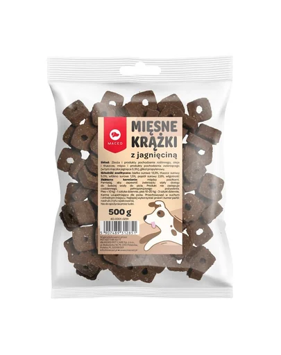 MACED Recompense caini, cu miel 500 g