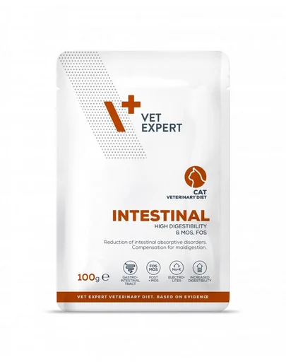 VET EXPERT Veterinary Diet Cat Intestinal plic 100g hrana umeda veterinara pentru pisici
