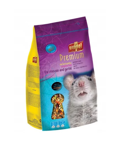 VITAPOL Premium Hrana pentru soarece si gerbil 800 g