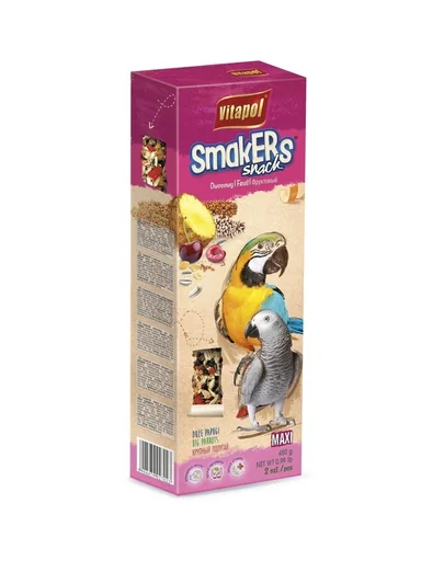VITAPOL Smakers owocowy pentru papagalii mari