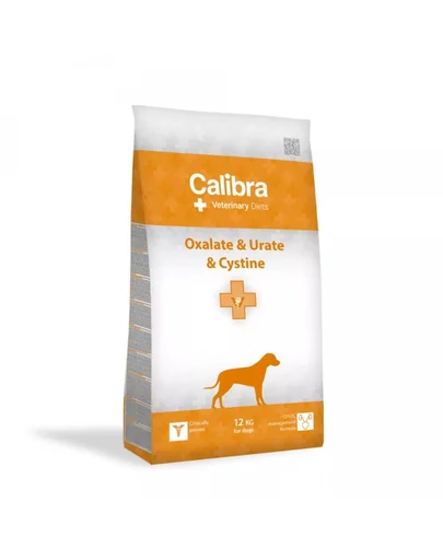 CALIBRA Veterinary Diet Dog Oxalate &amp; Urate &amp; Cystine Dieta veterinara pentru caini cu urolitiaza 12 kg