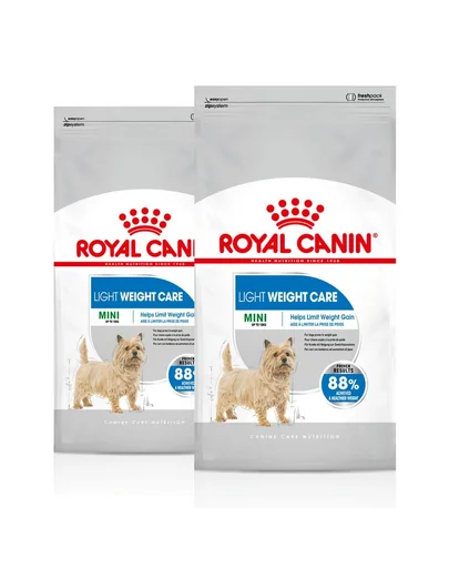 ROYAL CANIN CCN Mini Light Weight Care hrană uscată pentru câini adulți, rase mici cu tendință de supraponderabilitate16 kg (2 x 8 kg)
