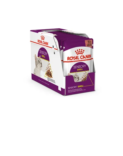 ROYAL CANIN Sensory Smell Gravy hrana umeda pentru pisici, in sos 48x85 g
