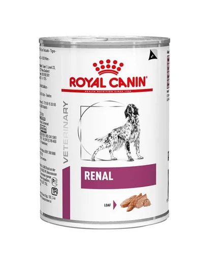ROYAL CANIN Dog Renal 12 x 410 g hrană umedă pentru câini cu insuficiență renală cronică