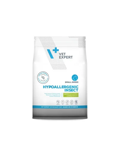 VET EXPERT Veterinary Diet Hypoallergenic Small Breed Insect 2 kg hrana caini cu intolerante alimentare