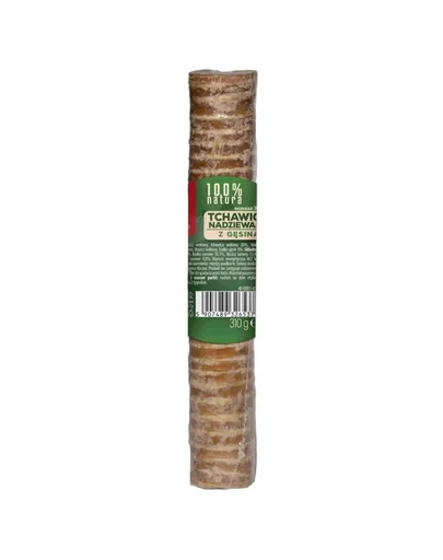 MACED 100% Natura Trahee umpluta cu gasca gustare pentru caini 150 g
