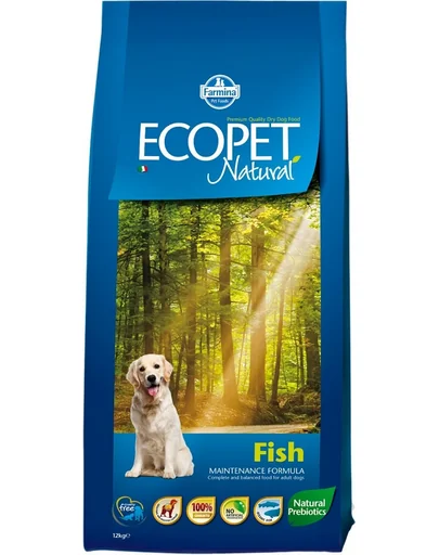 FARMINA Ecopet natural fish 12 kg Hrana uscata caine, cu peste