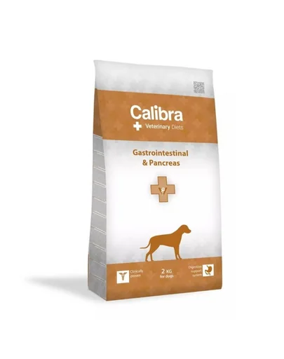 CALIBRA Veterinary Diet Dog Gastrointestinal &amp; Pancreas 2 kg dieta veterinara pentru caini