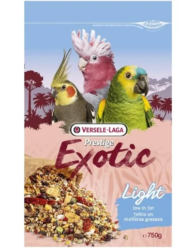VERSELE-LAGA Exotic Light 750 g - amestec cereale prăjite pentru papagali medii și mari