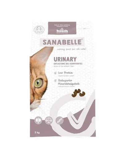 SANABELLE Urinary hrană pentru pisici cu sistem urinar sensibil, 2 kg
