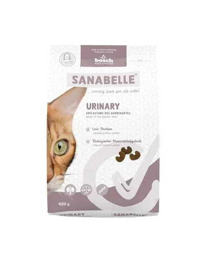 SANABELLE Urinary hrană pentru pisici cu sistem urinar sensibil, 400 g