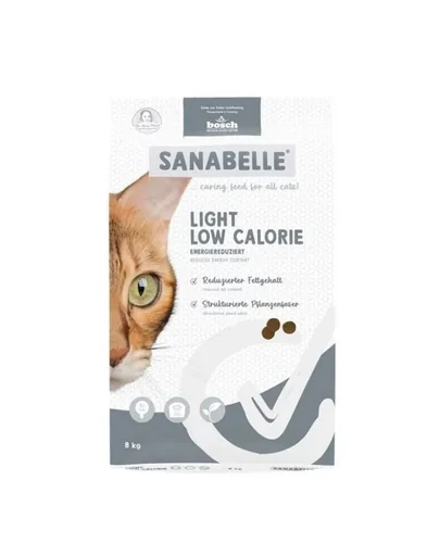 SANABELLE Light Low Calorie 8 kg pentru pisici supraponderale
