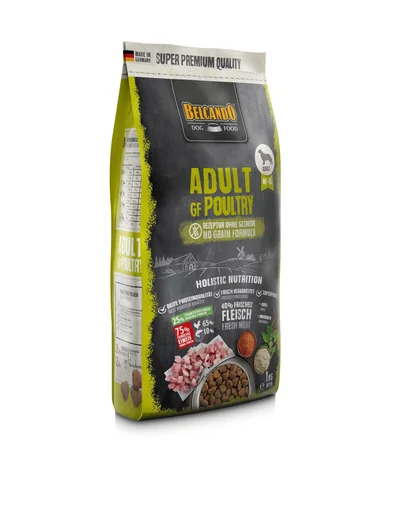 BELCANDO Adult Grain Free Poultry hrana uscata fara cereale pentru caini adulti, talie M-XL, 1 kg