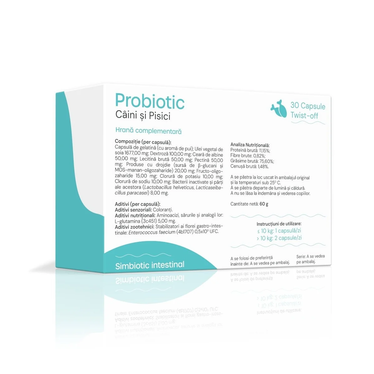 VetAria+ Probiotic, 30 capsule Twist-Off