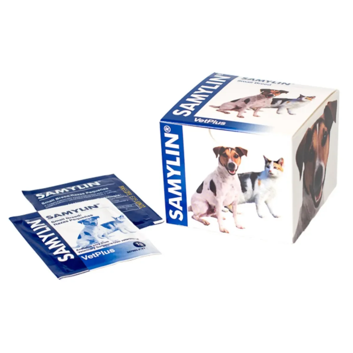 VETPLUS Samylin, supliment sistem hepatic câini, pudră VETPLUS Samylin, XS-S, supliment sistem hepatic câini și pisici, plic, 30g pudră