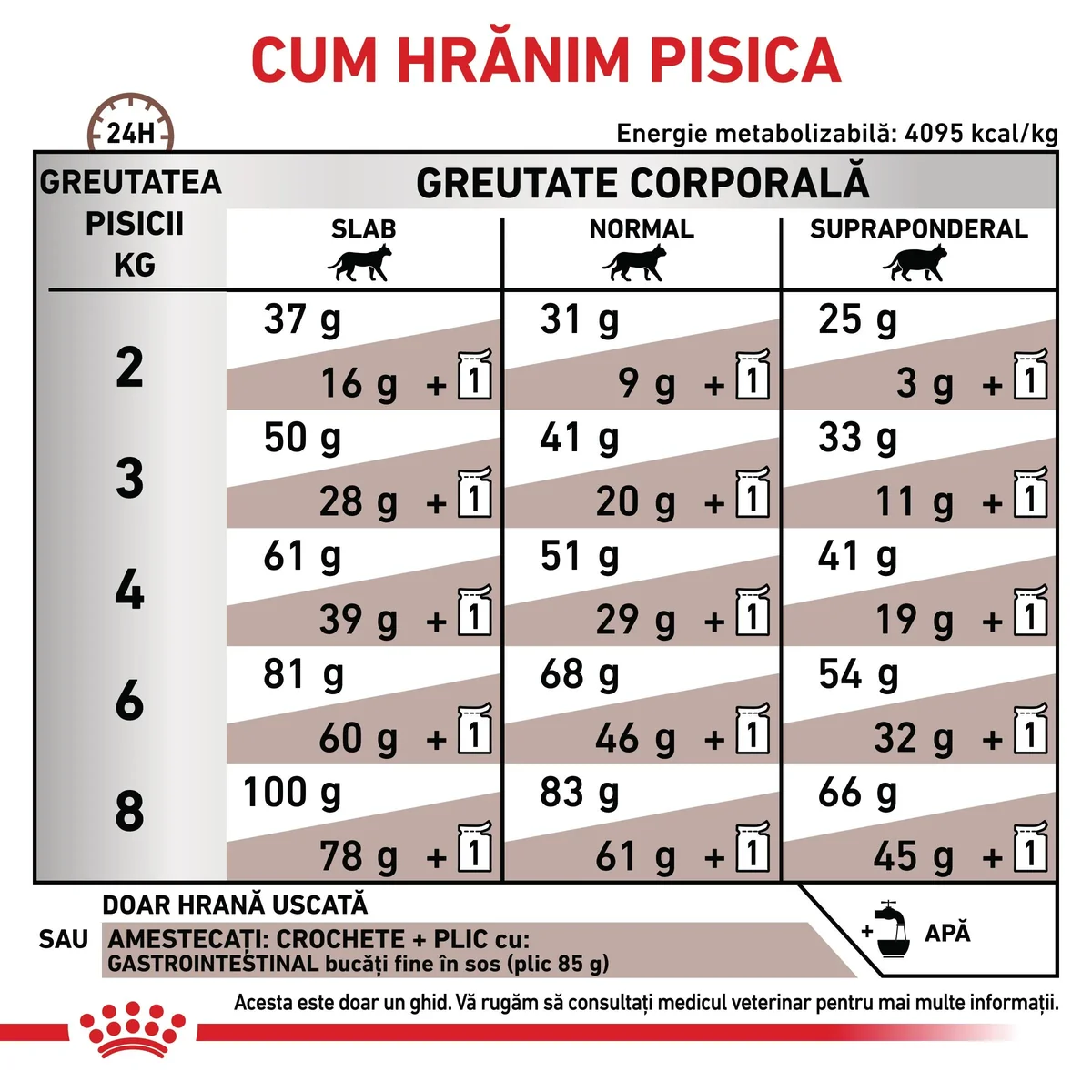 ROYAL CANIN VD Gastrointestinal, dietă veterinară, hrană uscată pisici, sistem digestiv, 4kg
