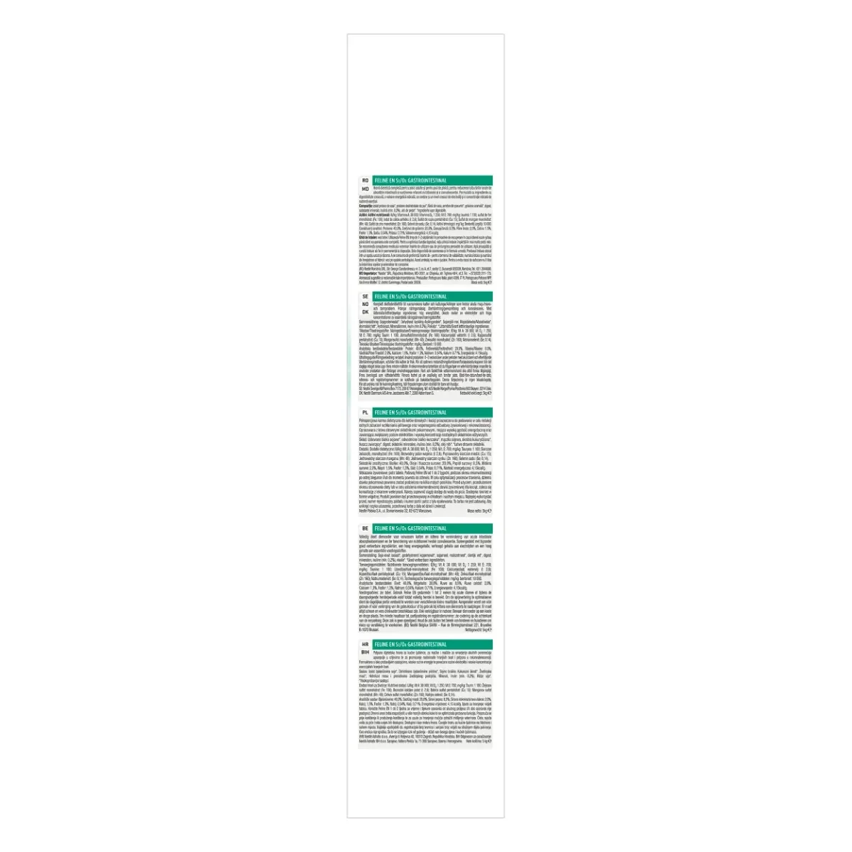 PURINA Pro Plan Veterinary Diets Gastrointestinal, dietă veterinară pisici, hrană uscată, afecțiuni digestive, 5kg