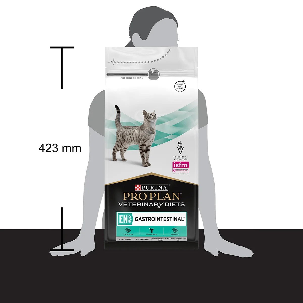 PURINA Pro Plan Veterinary Diets Gastrointestinal, dietă veterinară pisici, hrană uscată, afecțiuni digestive, 1.5kg